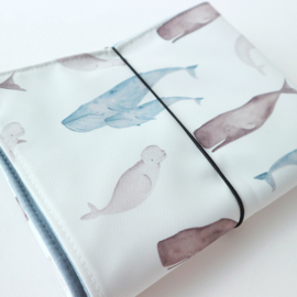 Verschoningsmatje Whales Of The Ocean