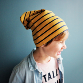 Beanie Yellow Stripes