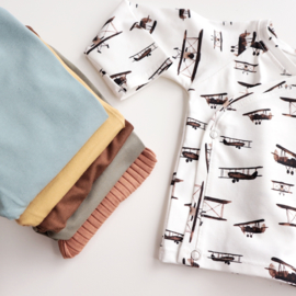 Overslag Longsleeve Airplanes