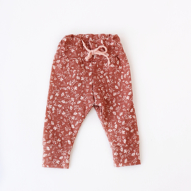 Legging broekje Vintage Pink Flowers