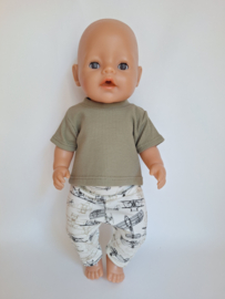 Set jongens pop vliegtuig 43cm