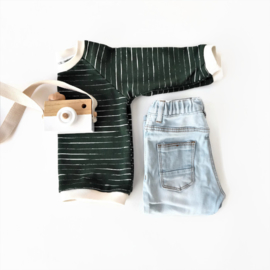 Sweater Stripes Dark Green