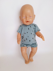 Poppenkleertjes chill rain zomer 43cm