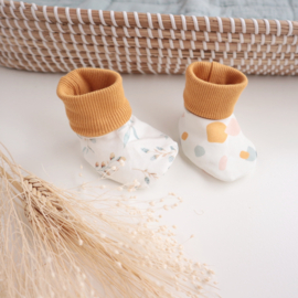 Babyslofjes sokjes confetti stones