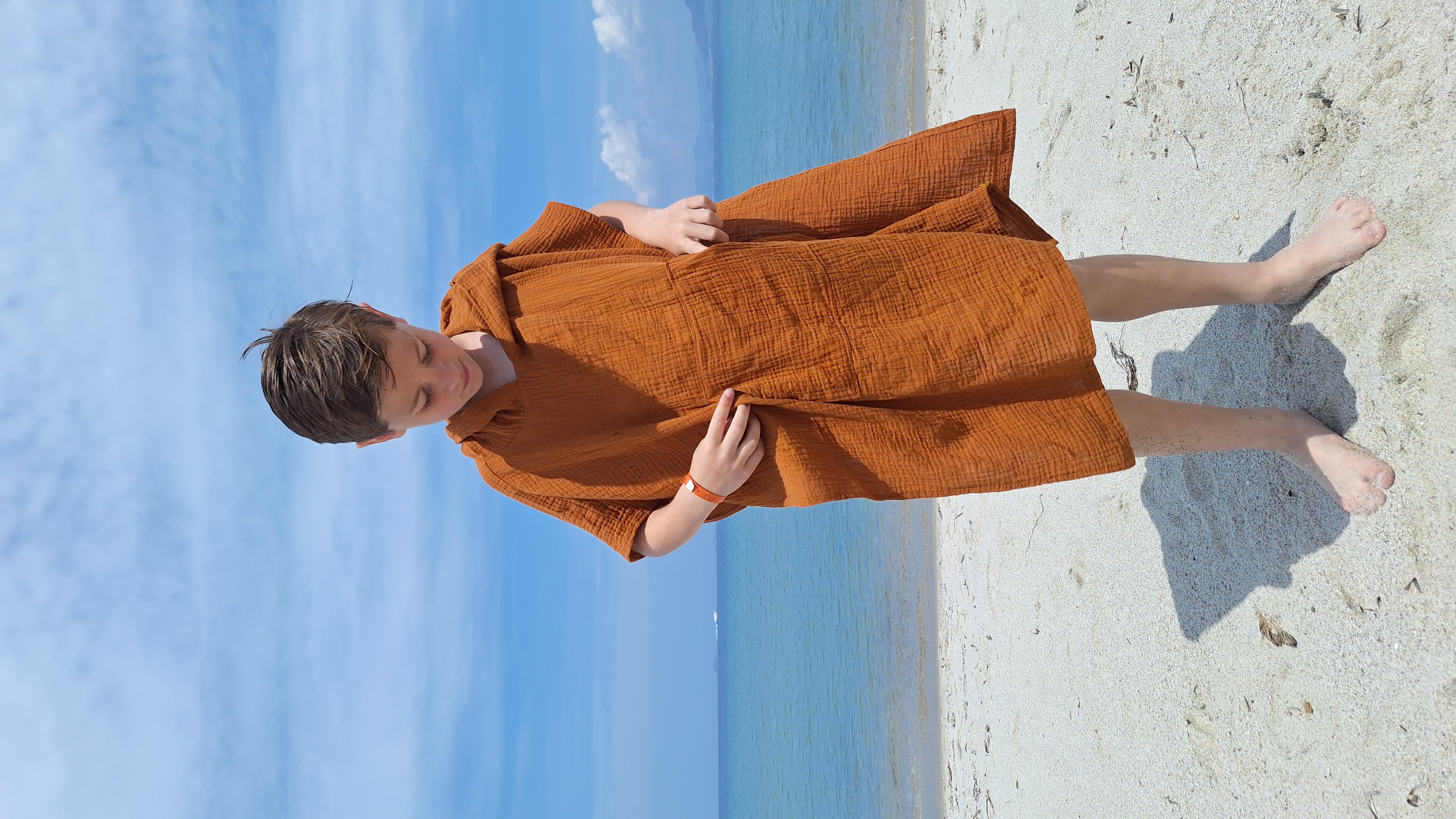 Badponcho hydrofiel Baby en Kind t/m 164