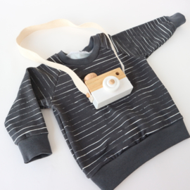 Sweater Stripes Dark Grey