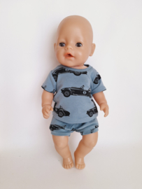 Poppenkleertjes jongens cars 43 cm