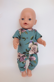 Setje old Roses pop 43 cm
