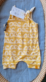 Onesie Knoop zomer gele golven