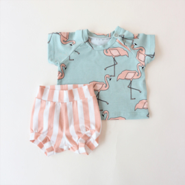 Bummie legging Pink Stripes