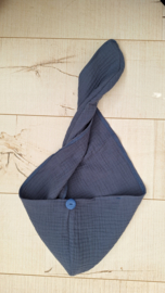 Hydrofiel haarwrap Volwassene blauw
