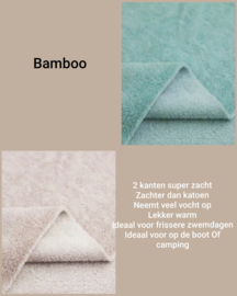 Badponcho Badstof Baby en Kind t/m 164