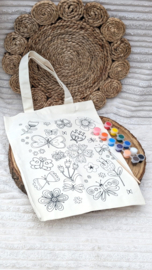 DIY | Bloemen & Vlinders Tas 🦋🌸