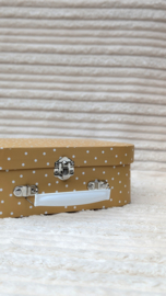 Koffer dots middel | Oker geel