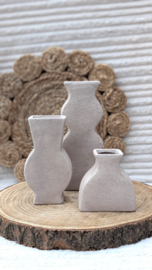 Vazen set | taupe / sand