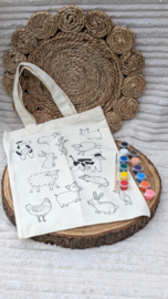 DIY | Dieren Tas 🐄🐑