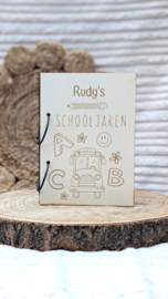 .... Schooljaren invulboek.