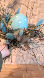 Paas bosje | Licht blauw