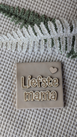 Tegeltje | Liefste mama