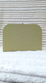 Koffer dots groot | groen