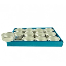 Aluminium vensterblikjes met glas
