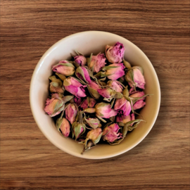 Rozenknopjes Roze heel