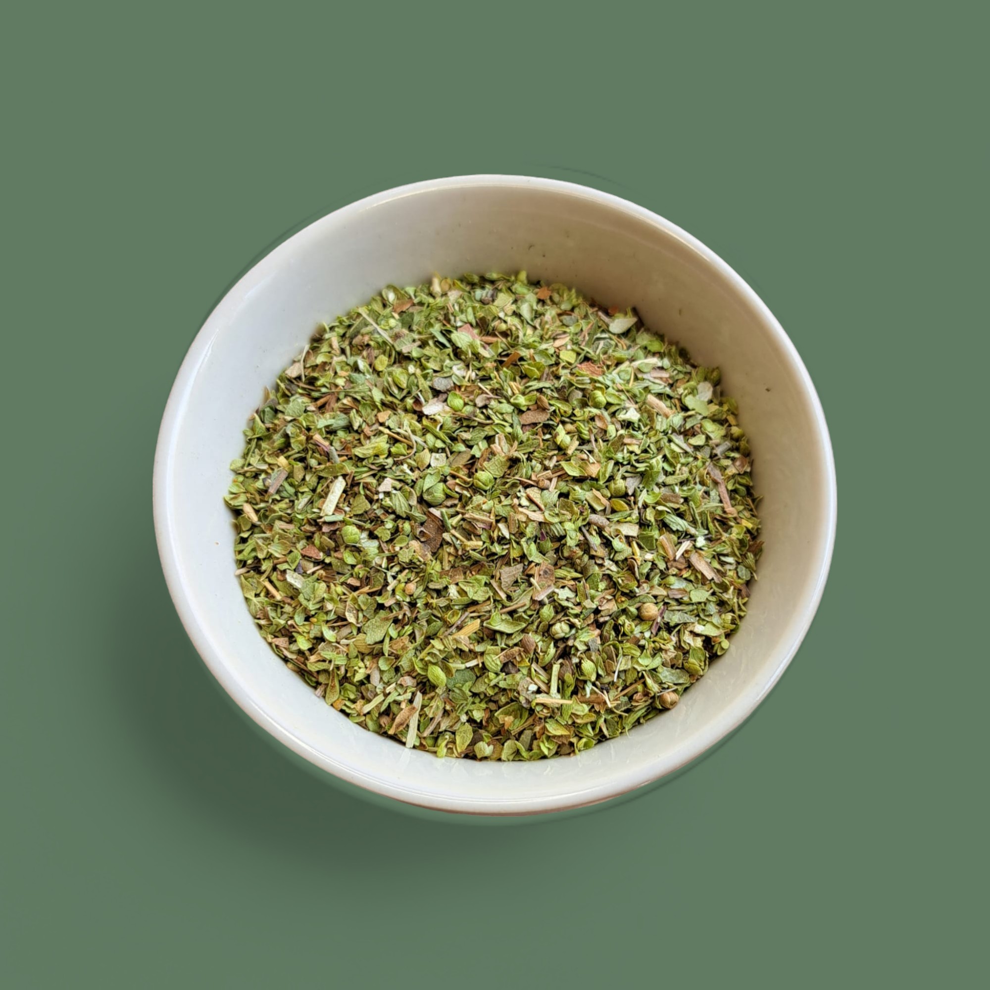 Oregano gesneden