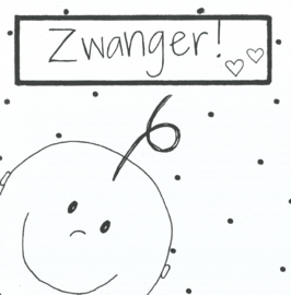 Kaart - Zwanger baby