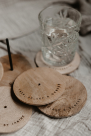 Onderzetters van hout