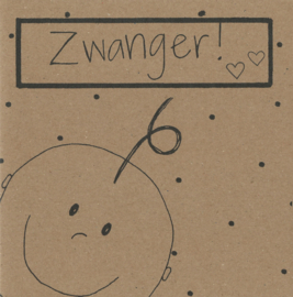 Kaart - Zwanger baby