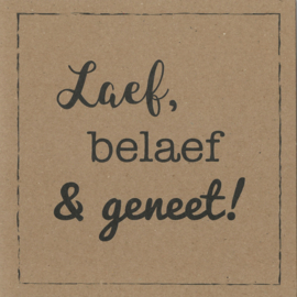 Kaart - Laef, belaef & geneet