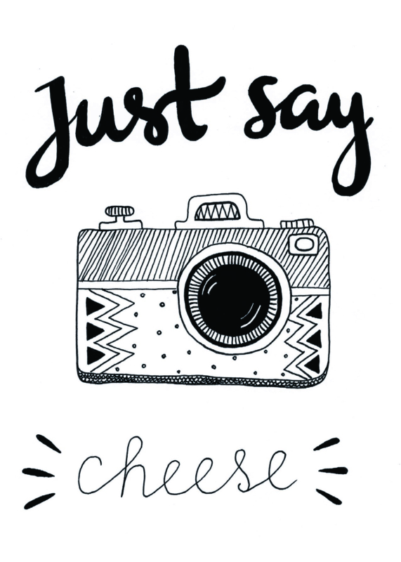 Poster - Just say cheese