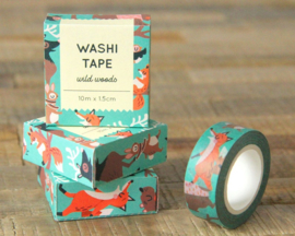 Washi tape bosdieren | Marijke Buurlage