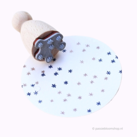 Mini stempel M | Sterrenhemel