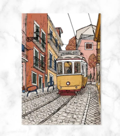 Ansichtkaart 'Tram Lissabon'
