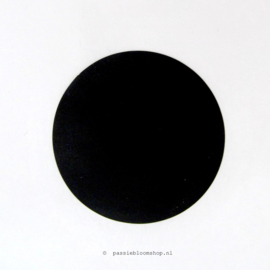 Sluitstickers rond krijtbord 3,5 cm  (10 stuks)