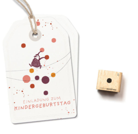Ministempel kleine punt