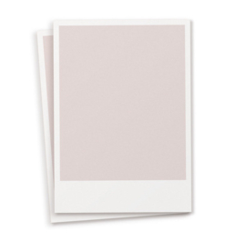 Blanco A6 kaart Pale rose (2)