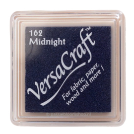 Versacraft Midnight donker blauw stempelkussen 162