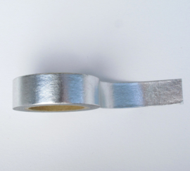 Washi tape | Egaal zilver