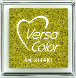 Versacolor |  64 KHAKI  | Groen stempelkussen