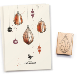 Geplooide kerstbal (2)