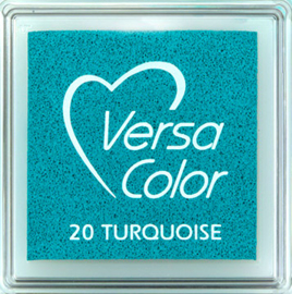 Versacolor |  20 TURQUOISE  | Blauw/groen stempelkussen