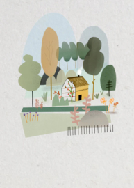 Kaart Huisje in het bos