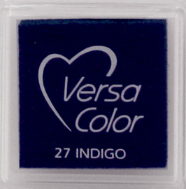 Versacolor indigo blauw stempelkussen 27