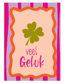 Kaart Veel geluk