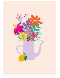 Kaart Gieter vol bloemen