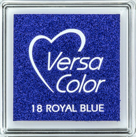 Versacolor | 18 ROYAL BLUE  | Blauw stempelkussen