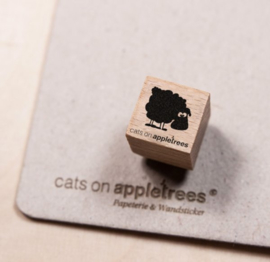 Stempel schaap Elsbeth klein | Cats on appletrees | 2854