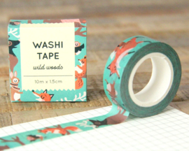 Washi tape bosdieren | Marijke Buurlage